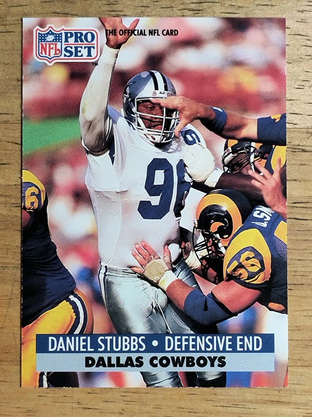 1991 Pro Set #134 Daniel Stubbs