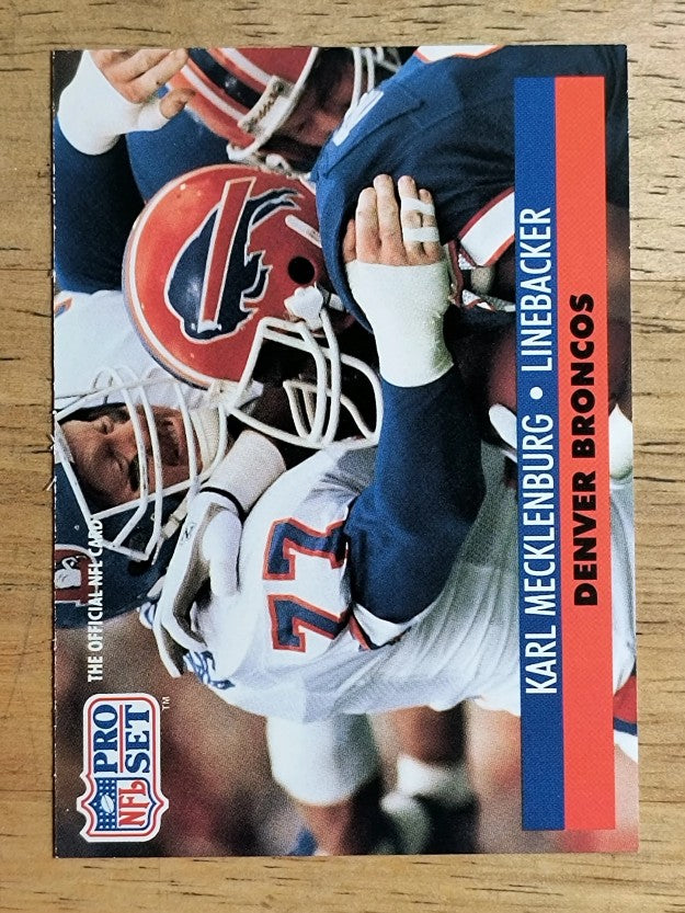 1991 Pro Set #142 Karl Mecklenburg