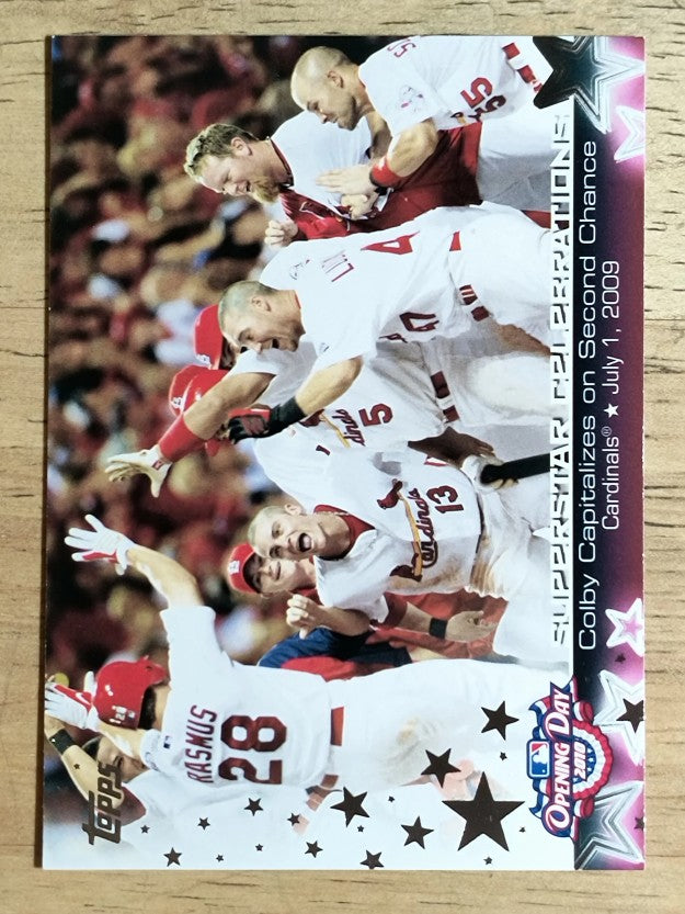 2010 Topps Opening Day Superstar Celebrations #SC6 Colby Rasmus