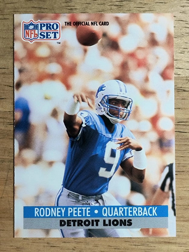 1991 Pro Set #152 Rodney Peete
