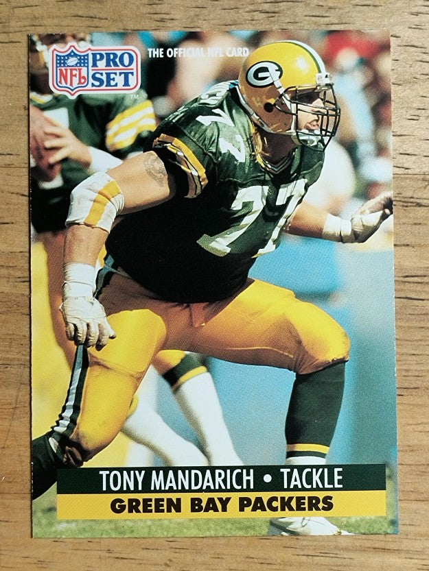 1991 Pro Set #157 Tony Mandarich