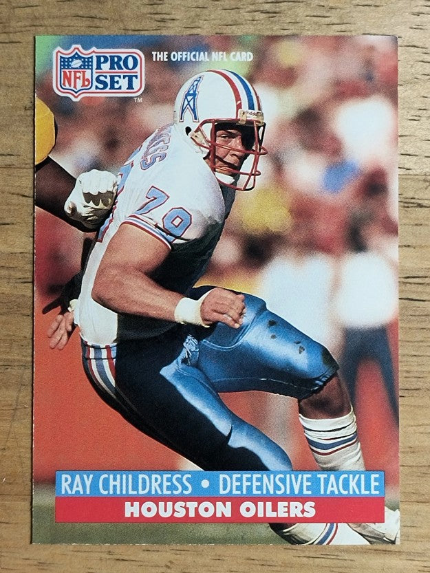 1991 Pro Set #163 Ray Childress