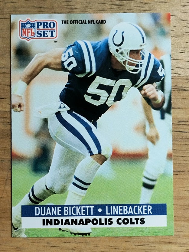 1991 Pro Set #173 Duane Bickett