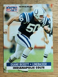 1991 Pro Set #173 Duane Bickett