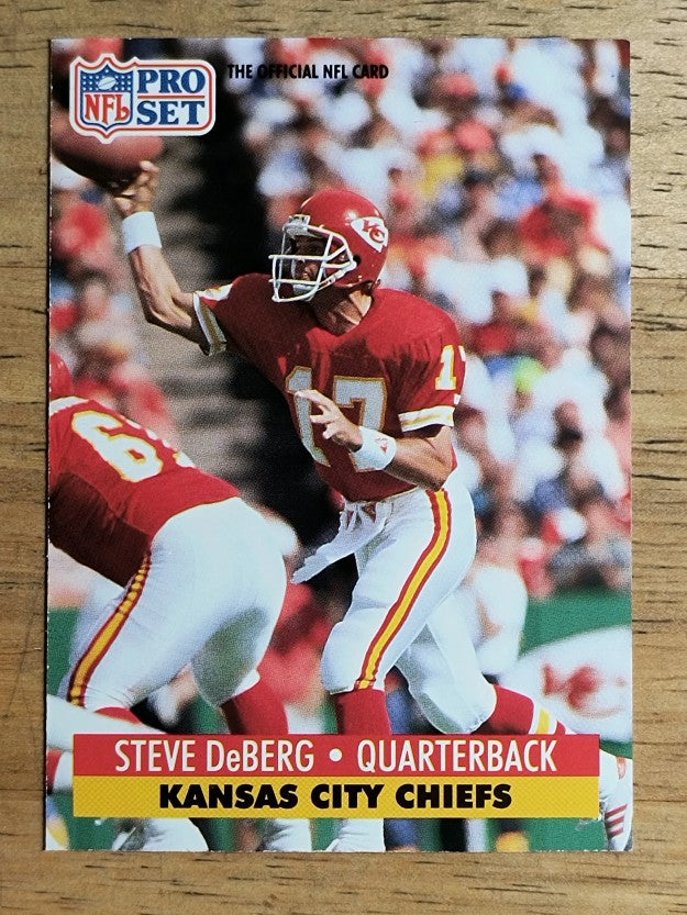 1991 Pro Set #182 Steve DeBerg