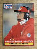 1991 Pro Set #189 Marty Schottenheimer CO