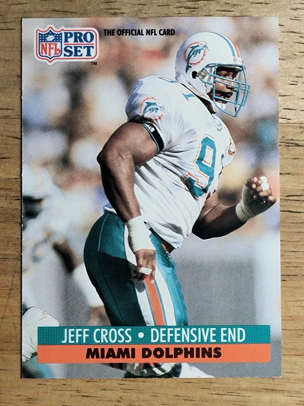 1991 Pro Set #208 Jeff Cross