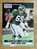 1991 Pro Set #244 Kyle Clifton