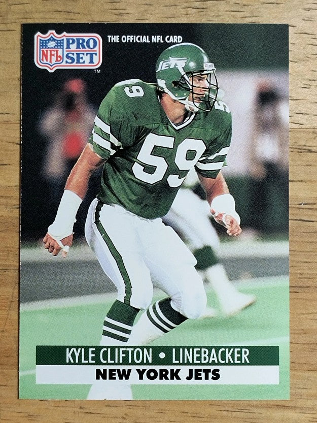 1991 Pro Set #244 Kyle Clifton