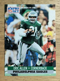 1991 Pro Set #253 Eric Allen