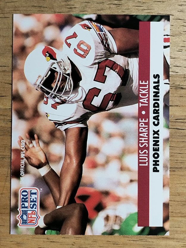 1991 Pro Set #267 Luis Sharpe