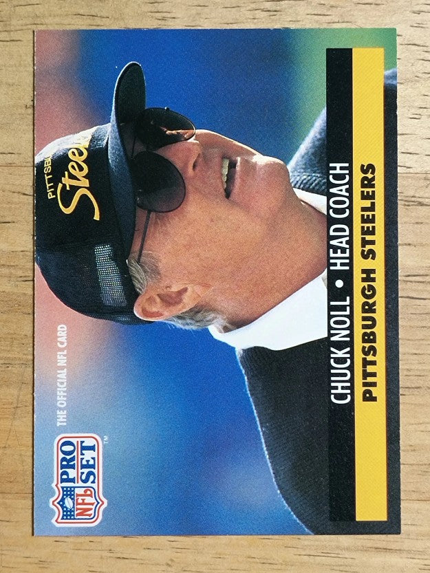 1991 Pro Set #279 Chuck Noll CO