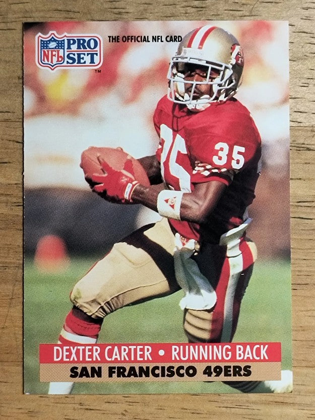 1991 Pro Set #289 Dexter Carter