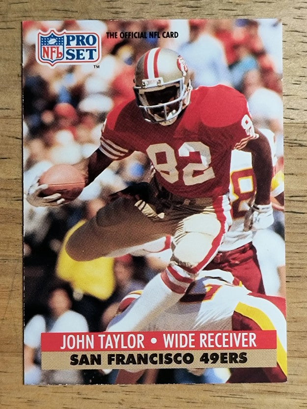 1991 Pro Set #295 John Taylor
