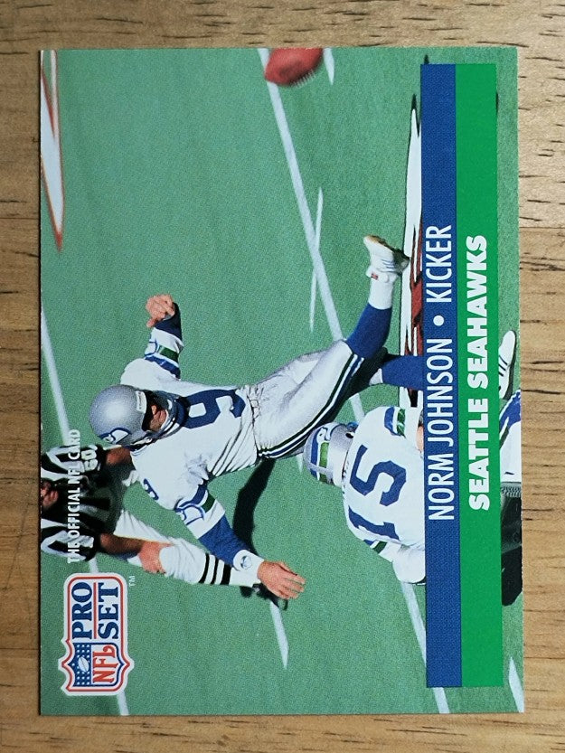 1991 Pro Set #300 Norm Johnson
