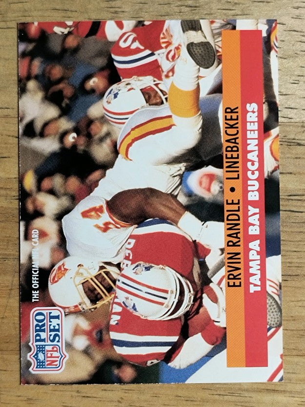 1991 Pro Set #313 Ervin Randle