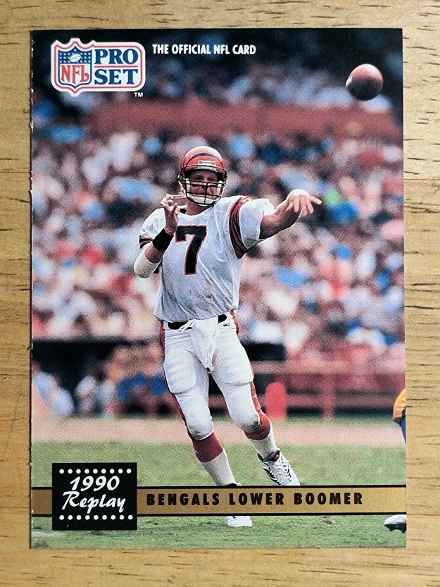 1991 Pro Set #327 Boomer Esiason REP