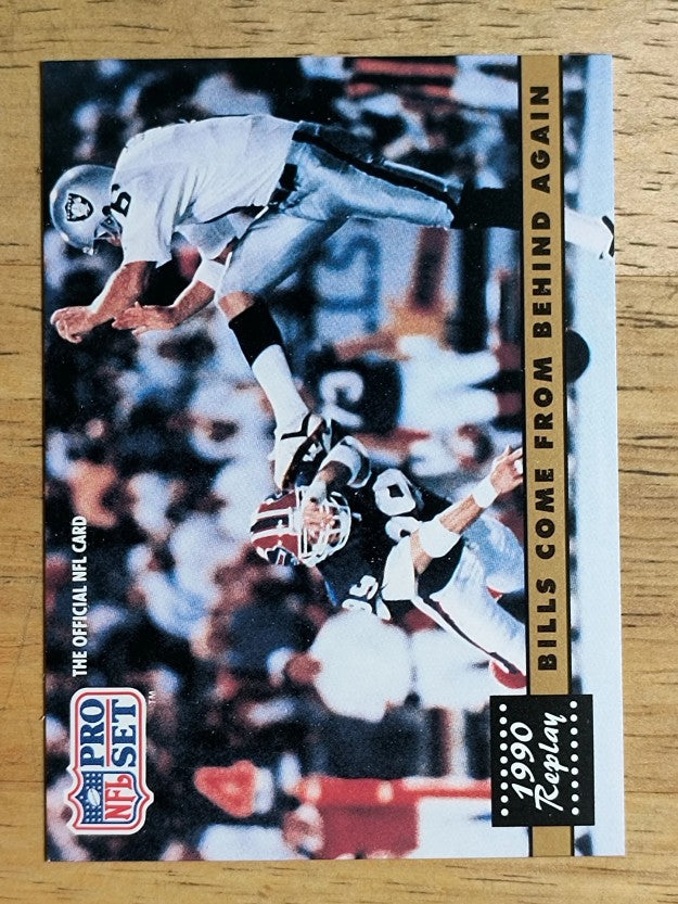 1991 Pro Set #328A Steve Tasker REP/NFLPA logo on back (NM)