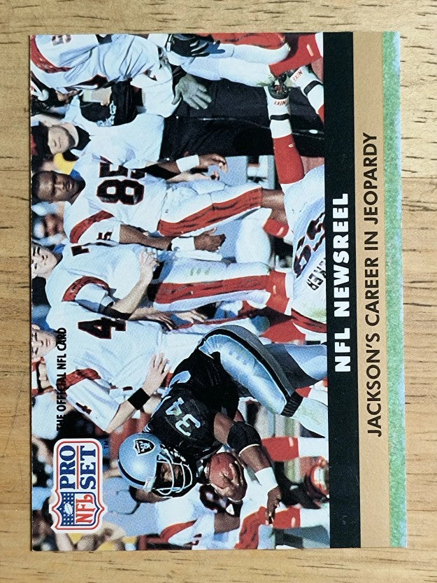 1991 Pro Set #346 Bo Jackson NEW
