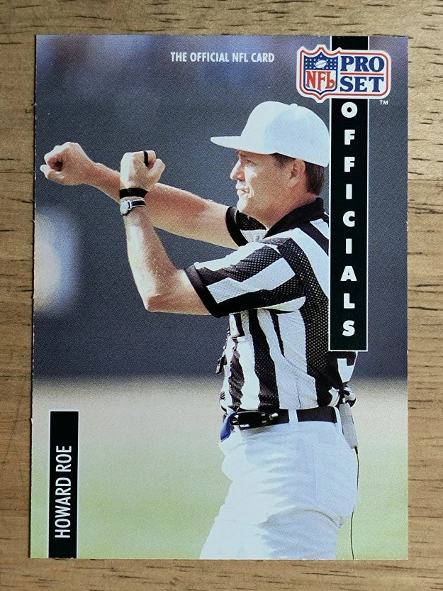 1991 Pro Set #367 Howard Roe OFF