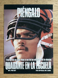 1991 Pro Set #375A Anthony Munoz/Quadante en la Escuela/Dificul; small type