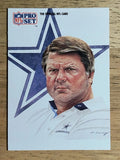 1991 Pro Set #405 Jimmy Johnson CO NFC