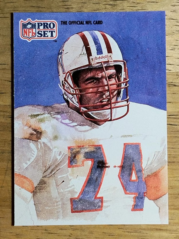 1991 Pro Set #410 Bruce Matthews AFC