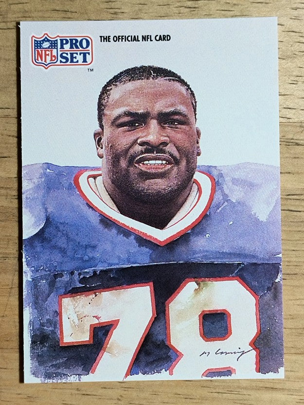 1991 Pro Set #417 Bruce Smith AFC