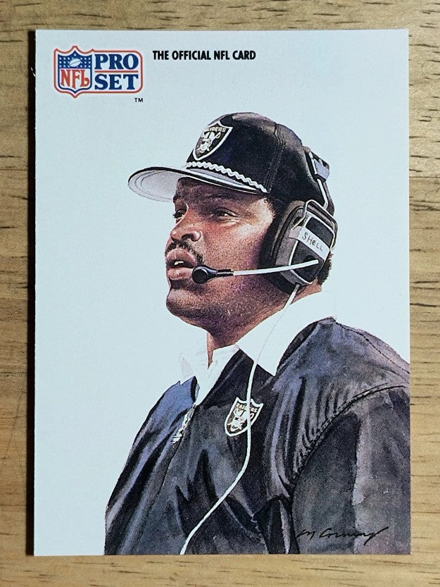 1991 Pro Set #432 Art Shell CO AFC