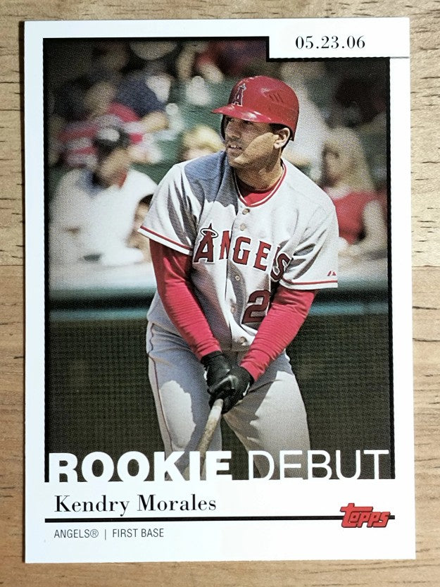2006 Topps Update Rookie Debut #RD27 Kendry Morales