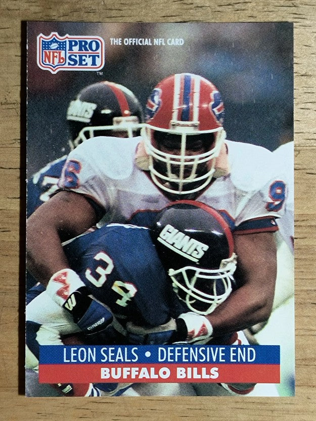 1991 Pro Set #449 Leon Seals