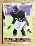 1991 Pro Set #459 Donnell Woolford