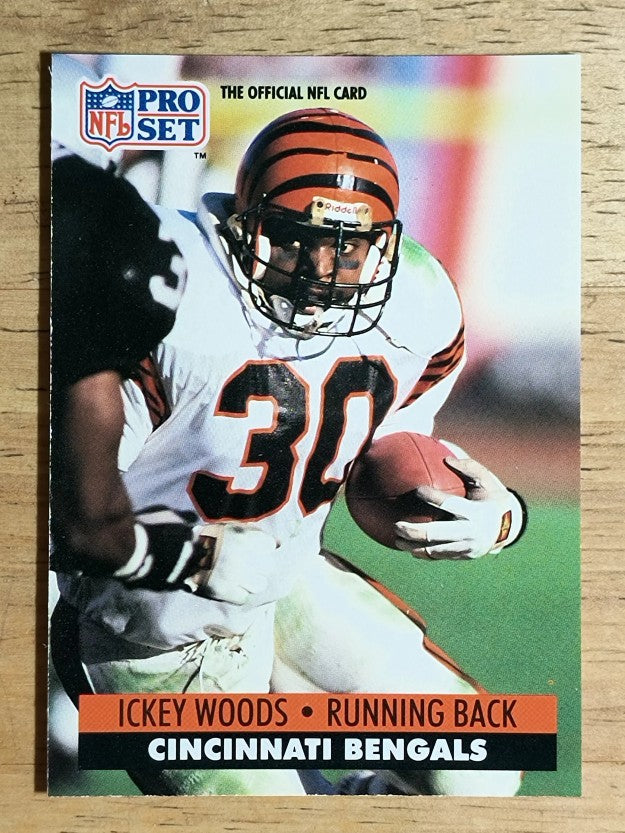1991 Pro Set #467 Ickey Woods