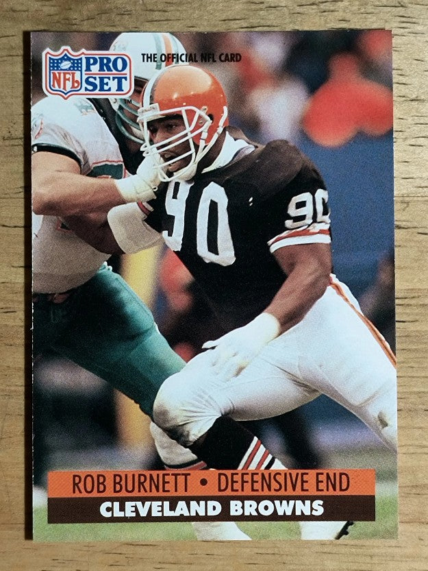 1991 Pro Set #471 Rob Burnett RC