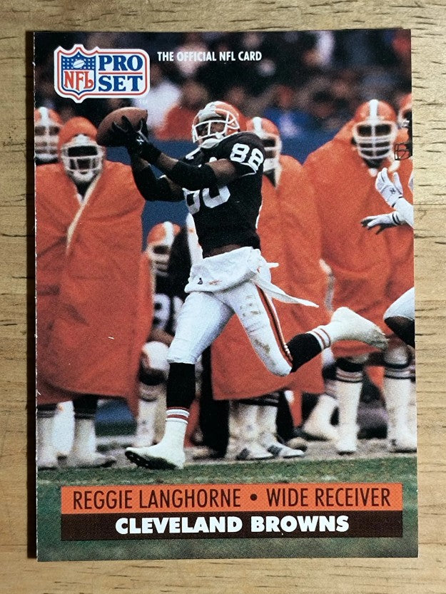 1991 Pro Set #473 Reggie Langhorne
