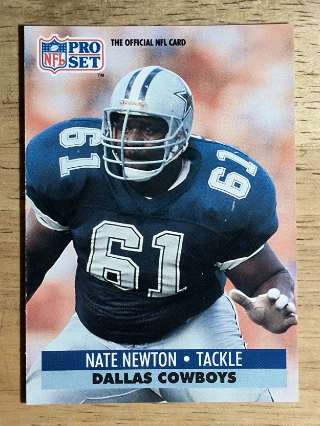 1991 Pro Set #482 Nate Newton
