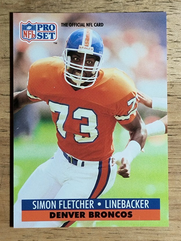 1991 Pro Set #487 Simon Fletcher
