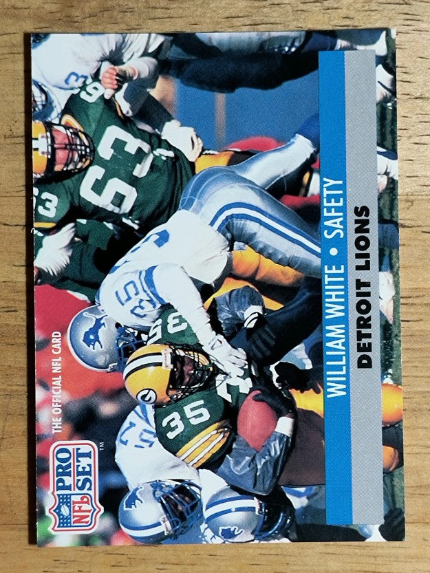1991 Pro Set #504 William White