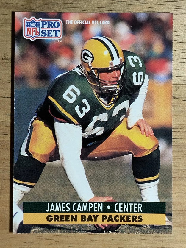 1991 Pro Set #508 James Campen RC