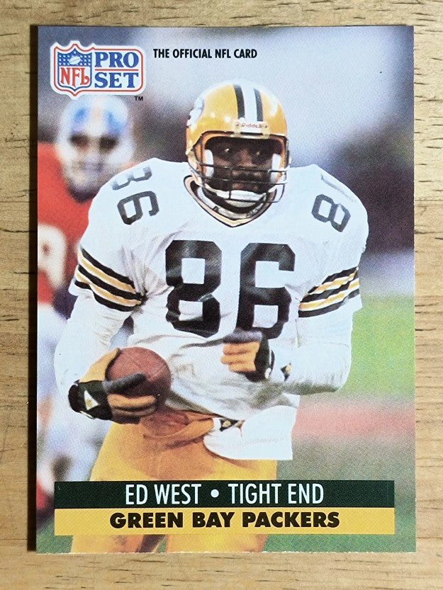 1991 Pro Set #513 Ed West