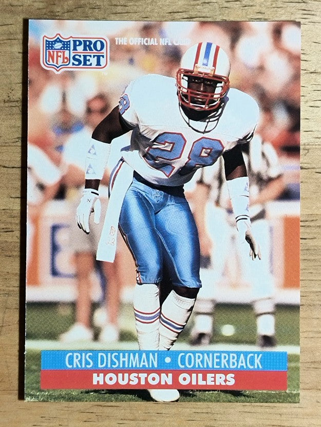 1991 Pro Set #514 Cris Dishman RC