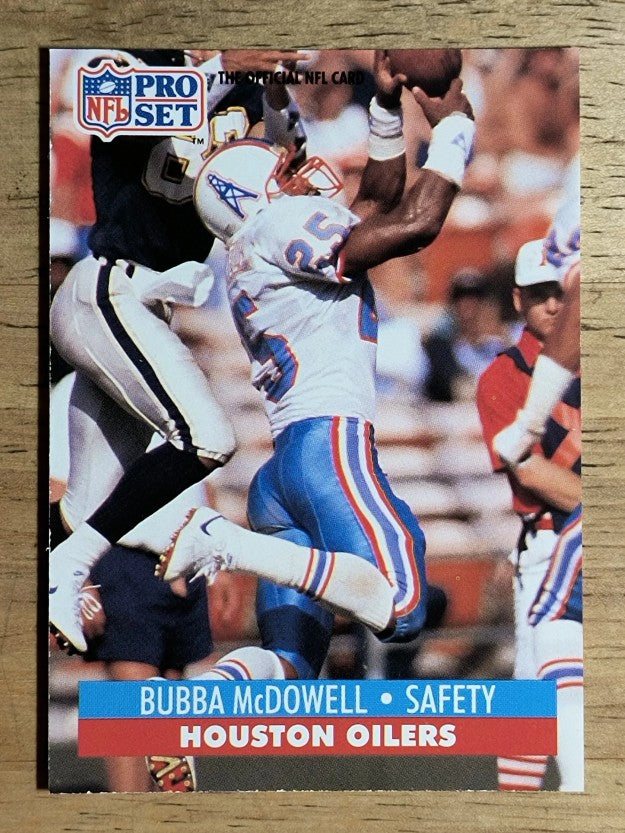 1991 Pro Set #521 Bubba McDowell
