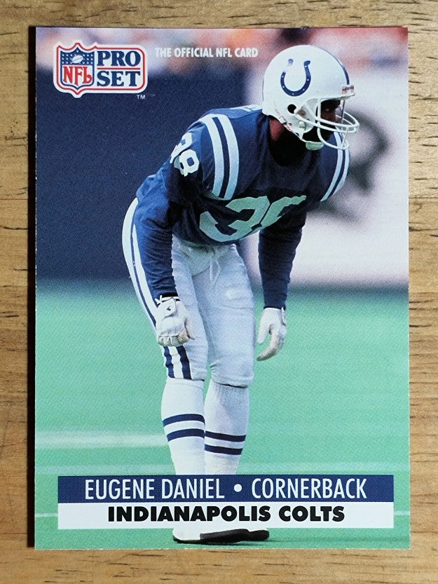 1991 Pro Set #526 Eugene Daniel