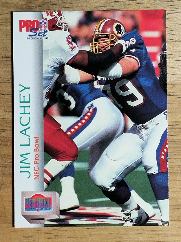 1992 Pro Set #412 Jim Lachey PB