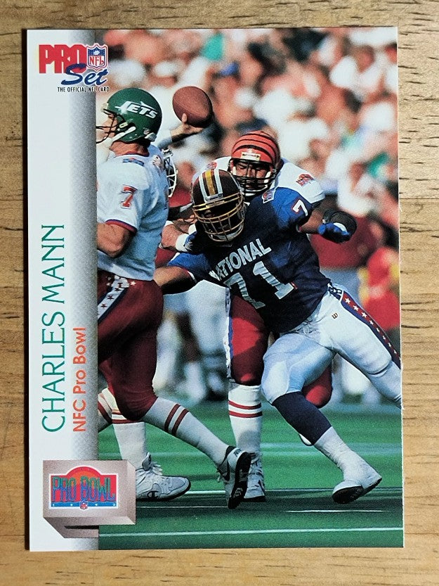 1992 Pro Set #414 Charles Mann PB