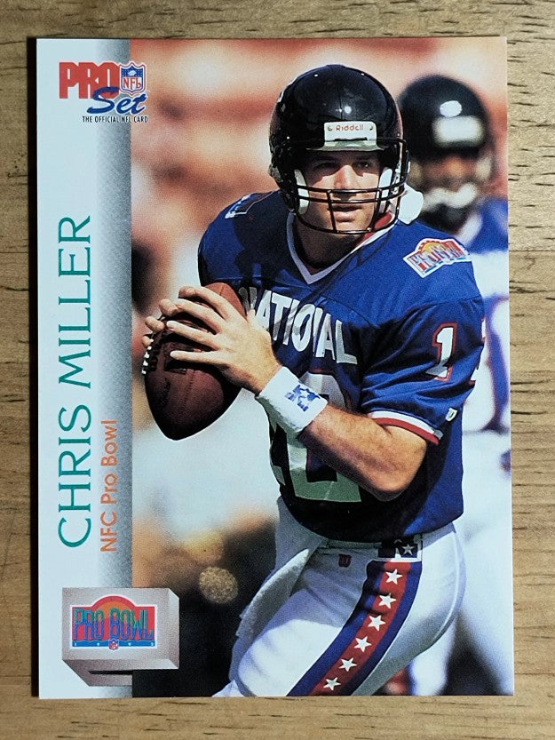 1992 Pro Set #415 Chris Miller PB