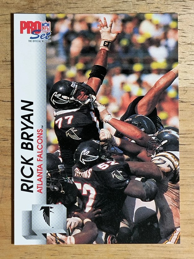 1992 Pro Set #428 Rick Bryan