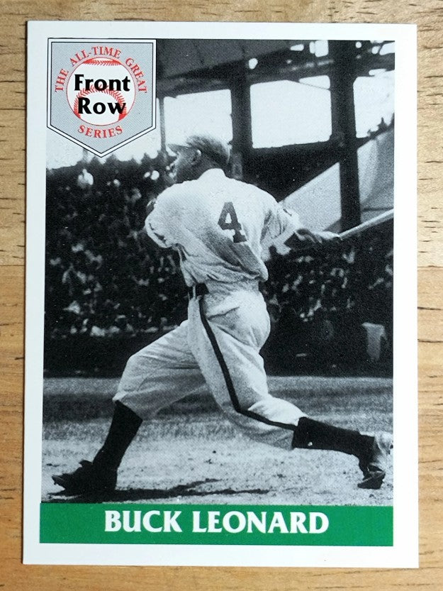 1992 Front Row Buck Leonard #3 Buck Leonard/Negro League Statistics