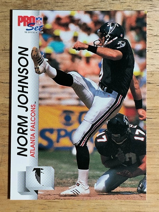 1992 Pro Set #431 Norm Johnson