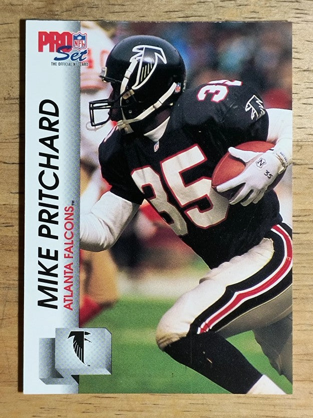 1992 Pro Set #433 Mike Pritchard